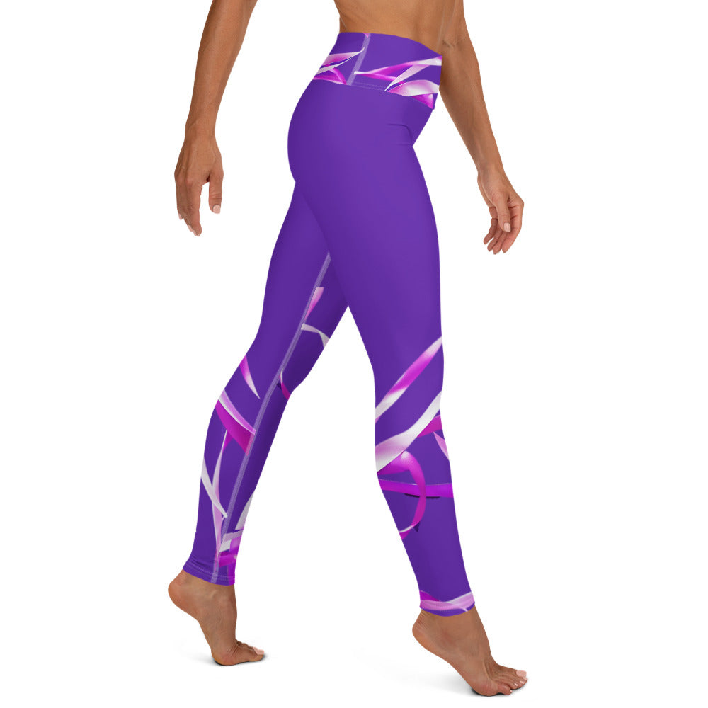 Unique Look Leggings. Gym or Yoga Pants. Abstract Modern Art Streetwear by WickedYo.
